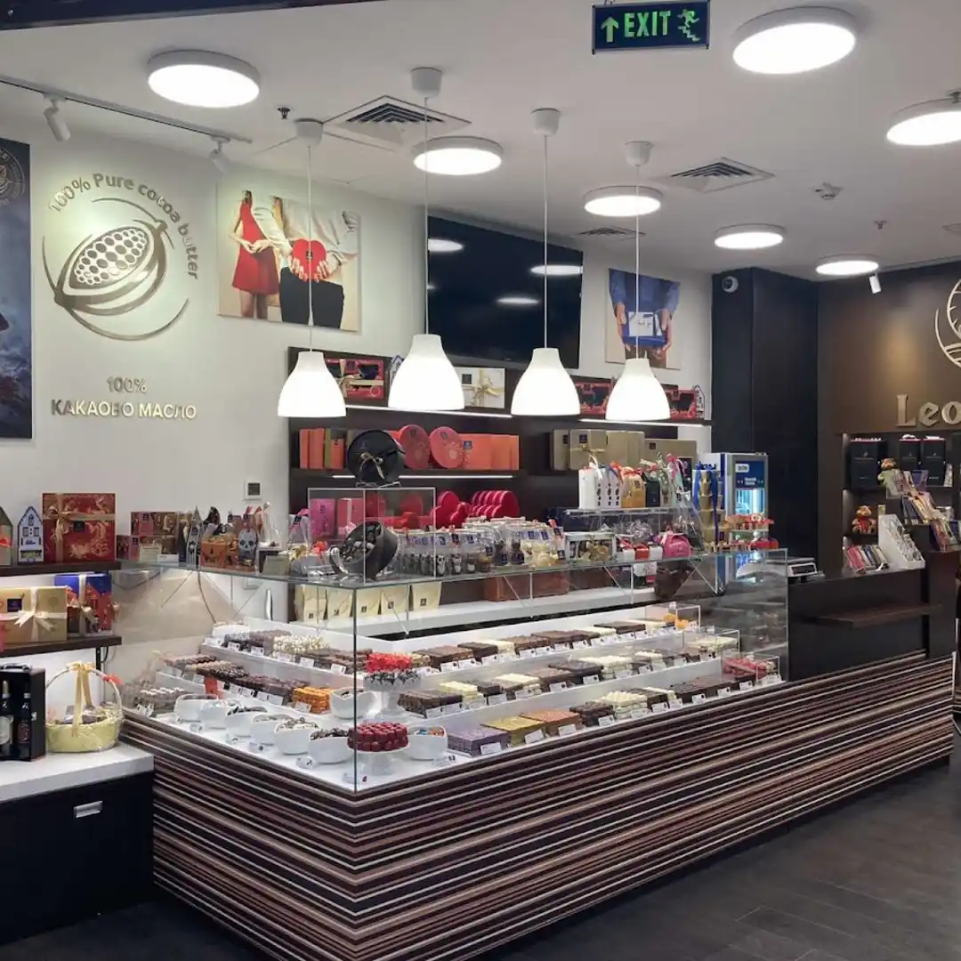 Κατάστημα "Leonidas" στο Mall Paradise - Βελγική Σοκολάτα