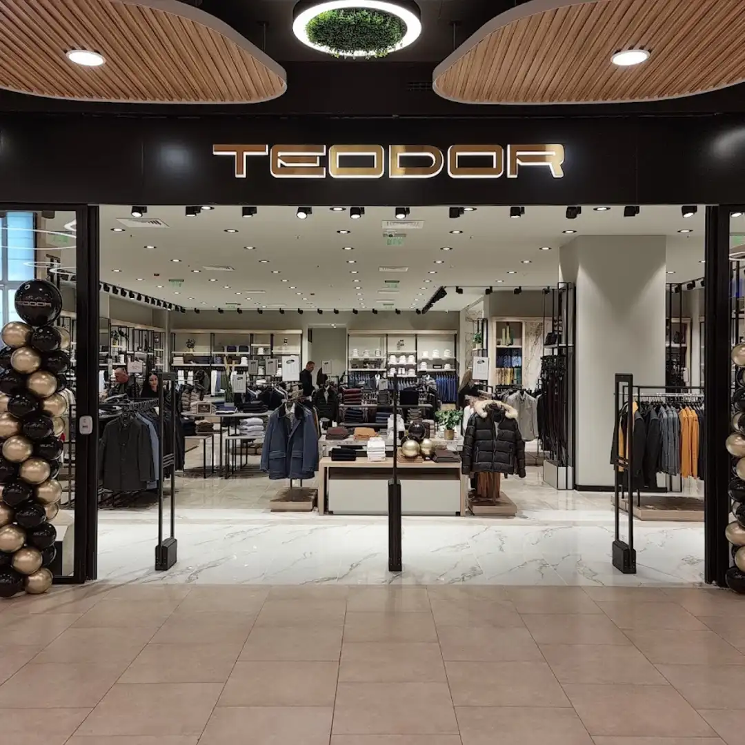 Herrenmodegeschäft "TEODOR" - Filiale im West Mall