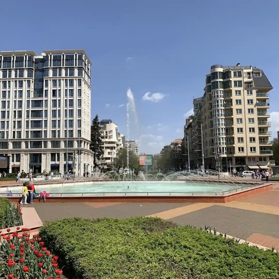 Fântâna din Parcul de Sud – zonă frumoasă de relaxare