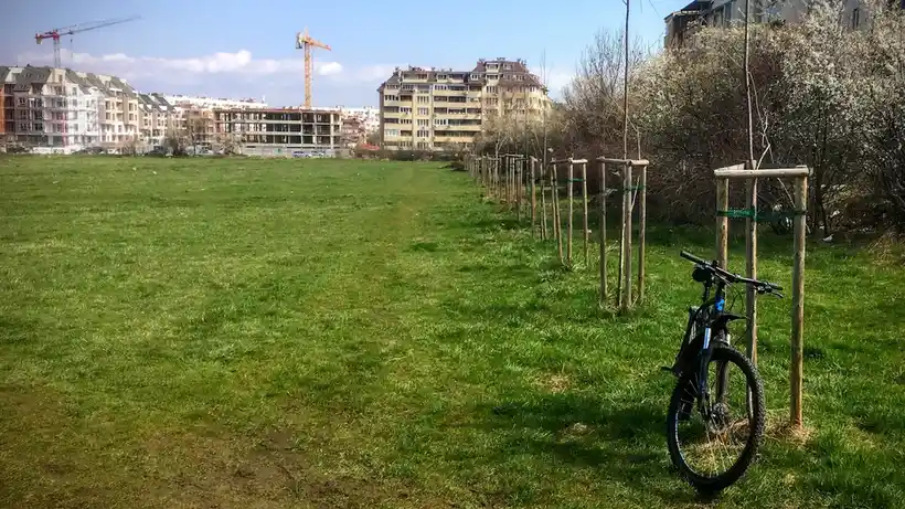 Hundepark im Wohngebiet Ovcha Kupel 2, Sofia