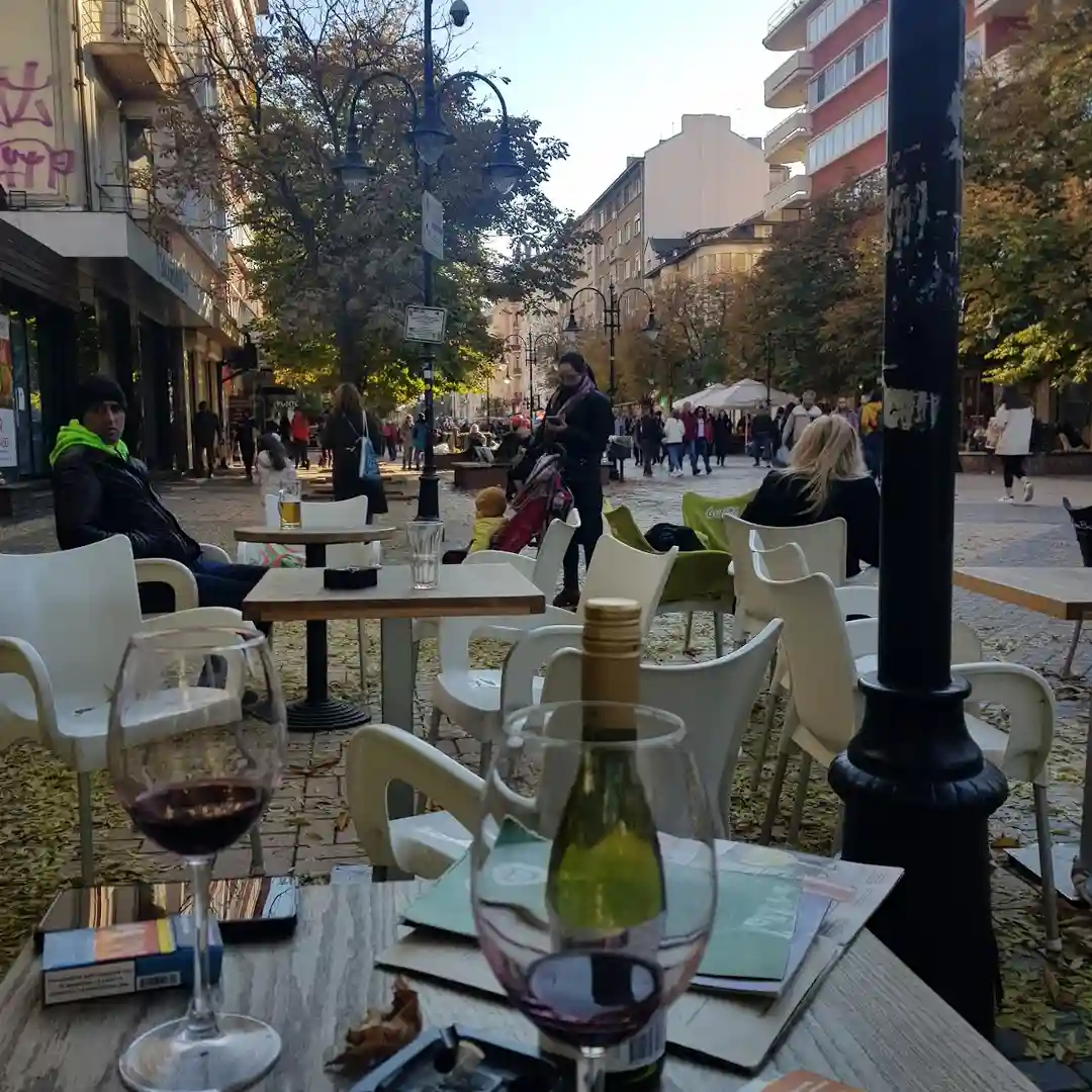 Green Bar Σόφια στο κέντρο της Βιτόσα