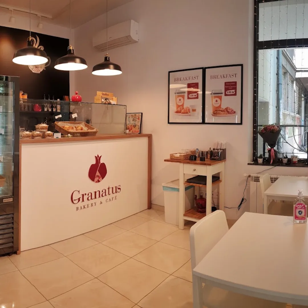 Granatus Bakery & Cafe im Zentrum von Sofia
