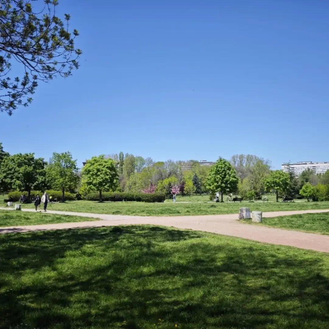 Der Hundegarten im Südpark Sofia