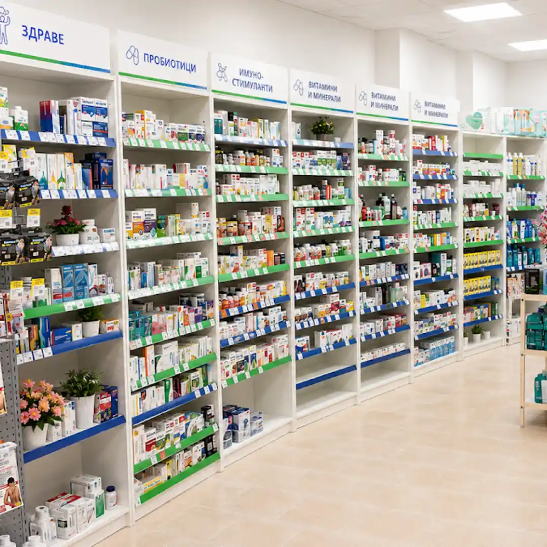 Φαρμακείο "Parapharmacy" οδός "Κνιάζ Μπόρις I" 85