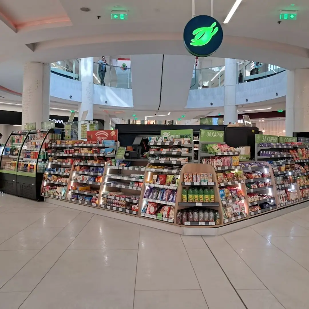 Minimart a Lozenets Sofia per la spesa quotidiana