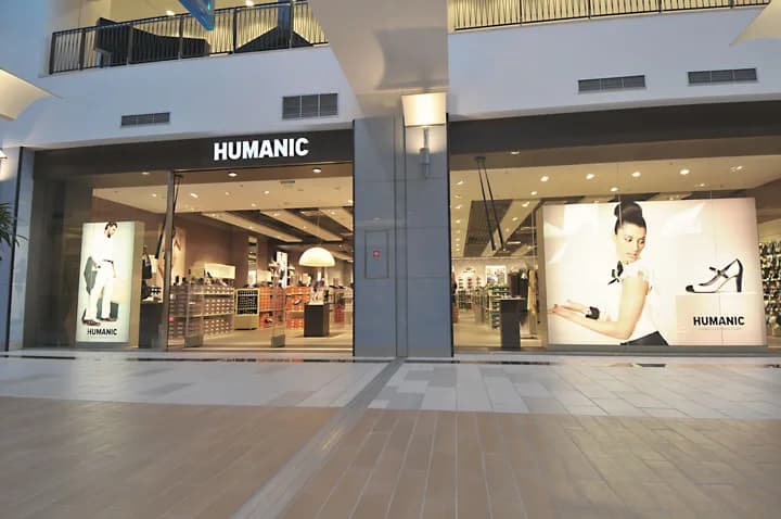 HUMANIC – negozio di scarpe a The Mall