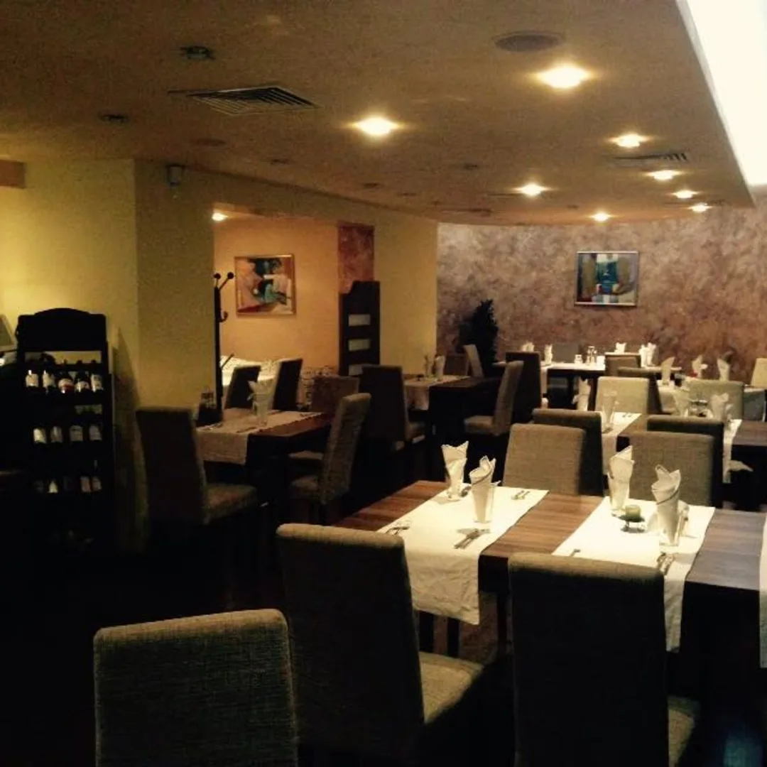 Ristorante „Amba“ a Sofia con un'atmosfera accogliente